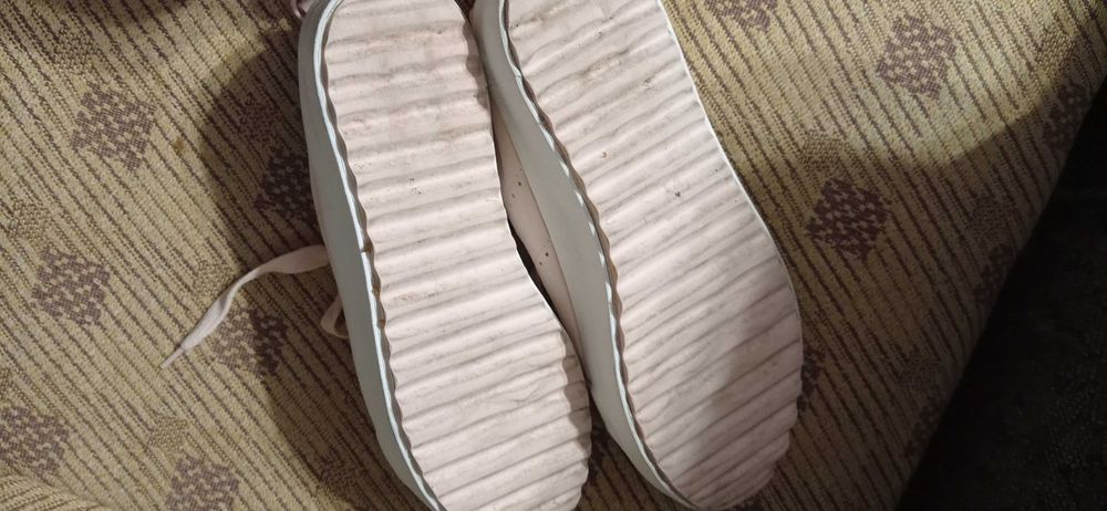 Слипоны -кеды розовые на девочку 37 р-р, слипоны Вershka р-р 38