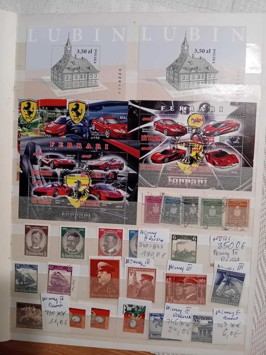 Sprzedam znaczki i bloczki