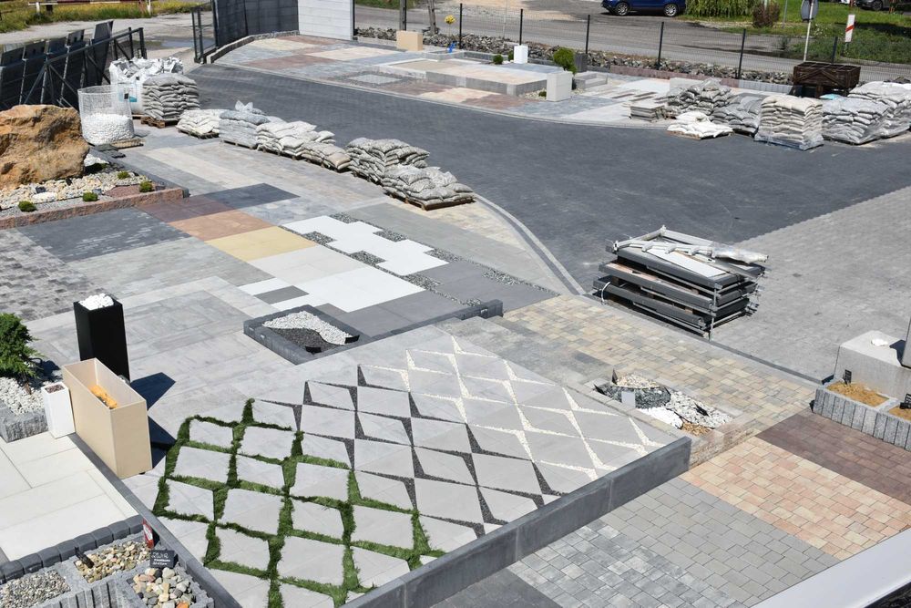 Płyta chodnikowa 35x35x6 cm szara