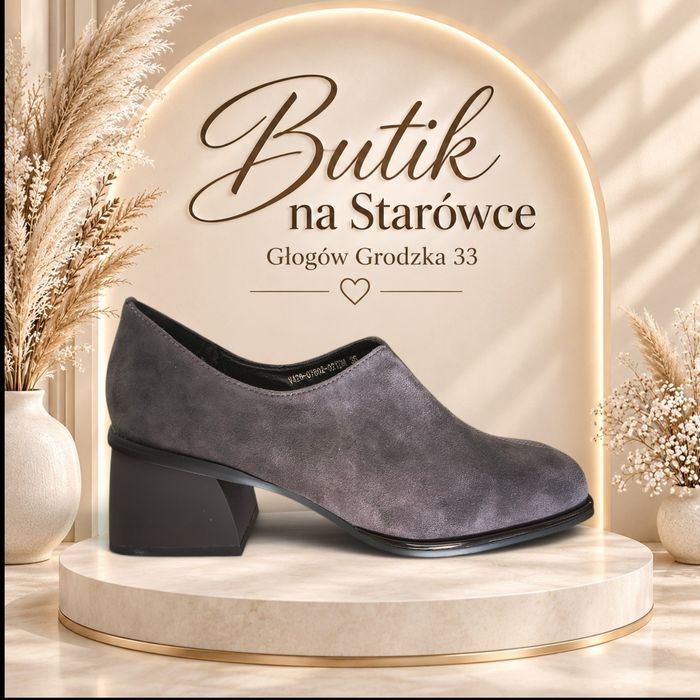 Buty skórzane Butik na Starówce