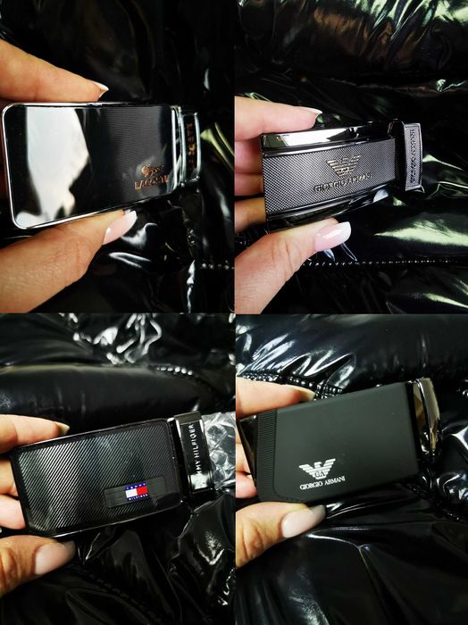 Pasek Klamra męski Lacoste Emporio Armani EA7 Tommy Hilfiger nowość