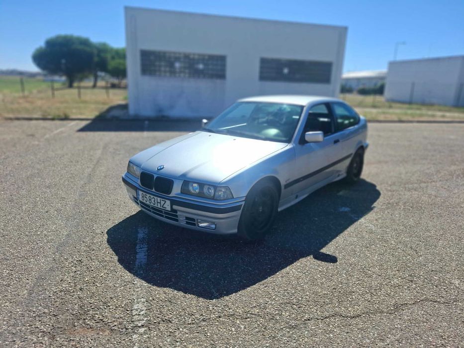 BMW E36 318tds Compact - Prata - Pack M - Jantes 17" - Clássico
