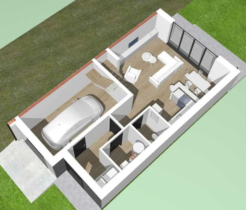 Nowy dom 140 m² | Turka os. Borek  | rekuperacja | garaż