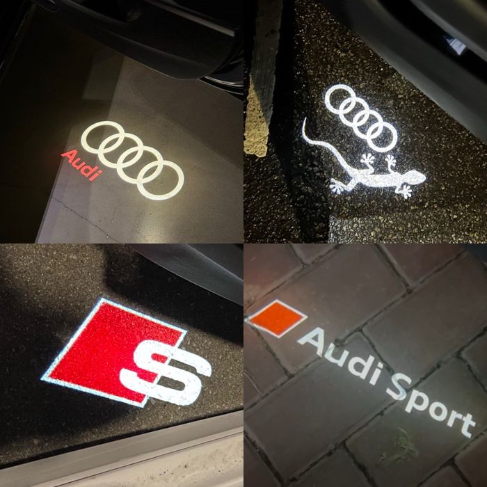 Audi невигораючі проектори логотипів Osram Гарантія Якість