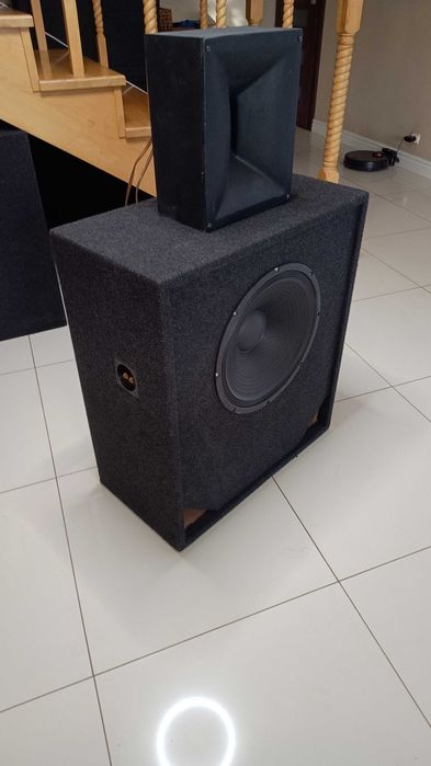 Kolumna Estradowa 15" EMINENCE + Driver – Solidna konstrukcja DIY