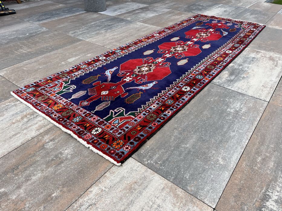 Perski chodnik Saveh 107 × 303 cm | ręcznie tkany | 100% wełna