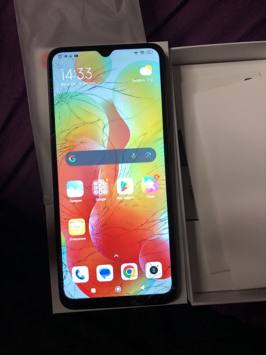 Продам два теоефони Redmi 12c та tecno pop 5 lte