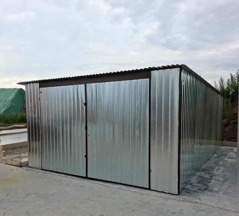 OKAZJA! Garaż Blaszak Wzmocniony 4x5 4x6 Garaże Blaszane Wzmocnione !