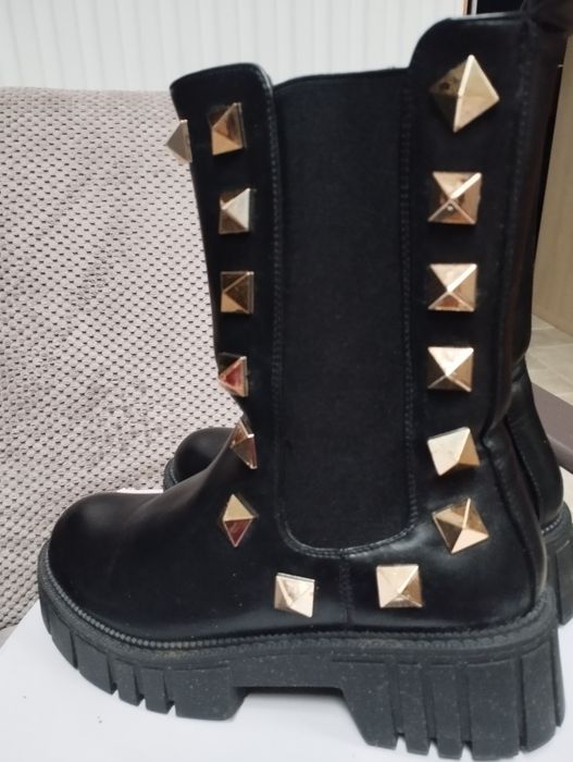 Botki ocieplane roz 36