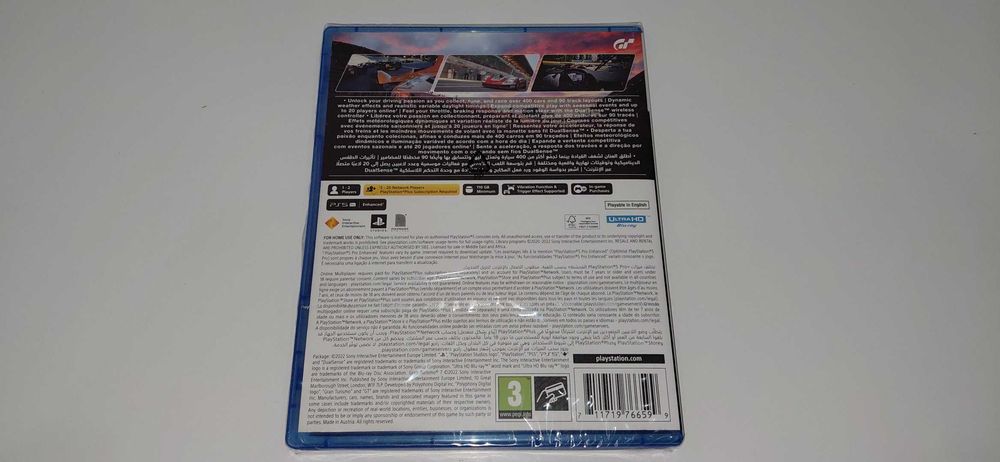 ps5 GRAN TURISMO 7 PL po polsku działa z VR dla 1-2 graczy , nowa! v1