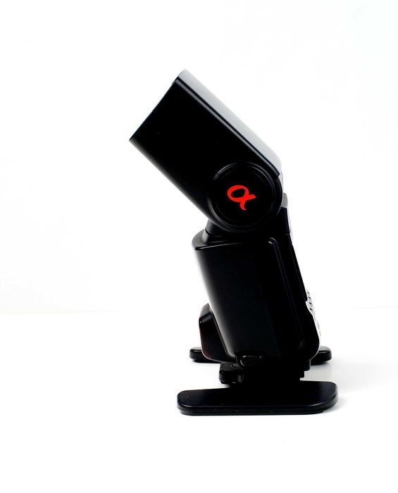 Lampa błyskowa Sony HVL-F42AM + Podstawka 100% OK STAN BDB!!