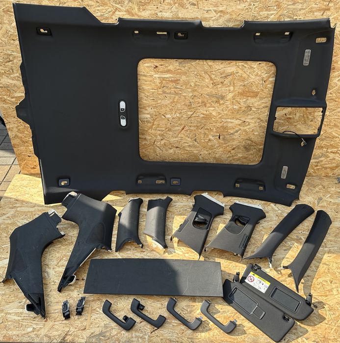 AUDI A6 S6 C7 Avant SLINE Panorama Podsufitka kombi czarna sufit