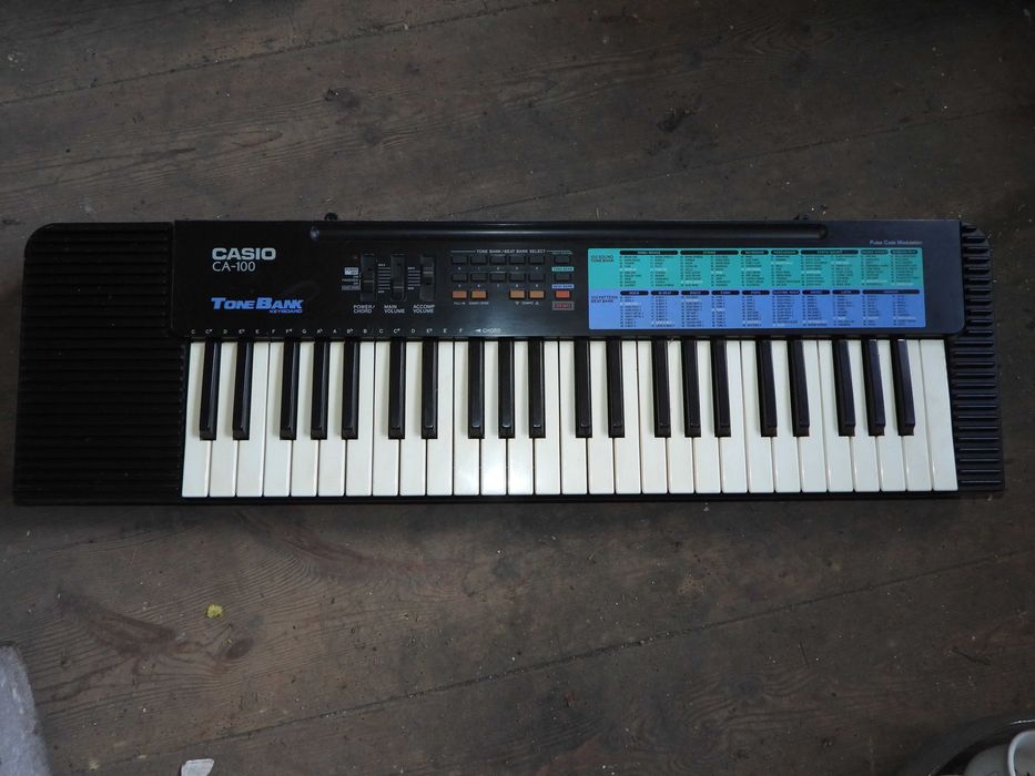 Keyboard Casio CA-100 Tone Bank Zielona Góra •