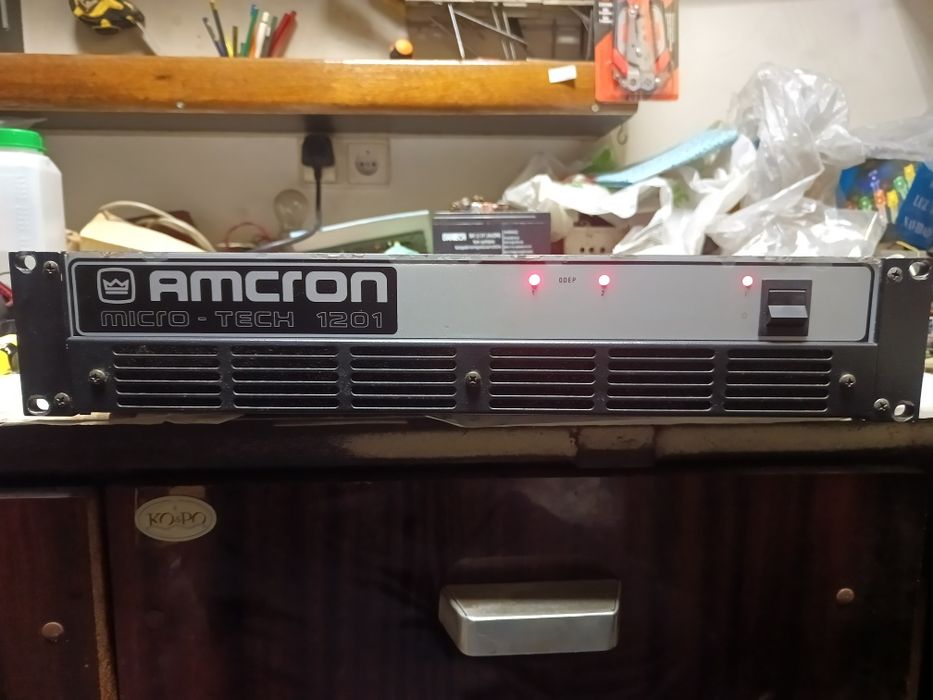 Підсилювач звуку Amcron Micro-Tech 1201  Усилитель звука