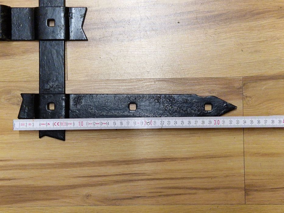 zawiasy metalowe do bram drewnianych