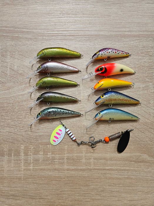 Woblery trociowe z czarnego