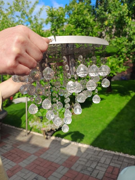 Żyrandol kryształowy Glamour