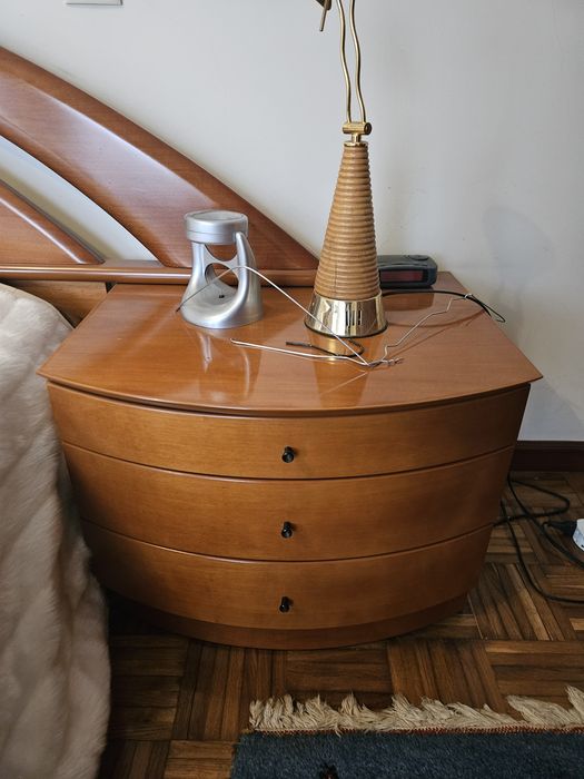 Móveis de quarto, madeira tons claros da interforma