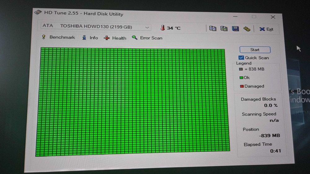 Dysk twardy HDD Toshiba 3TB HDWD130 SATA 7200