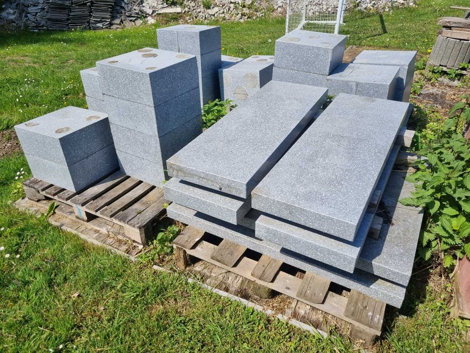 Zestaw Stół Betonowy Plus Ławki