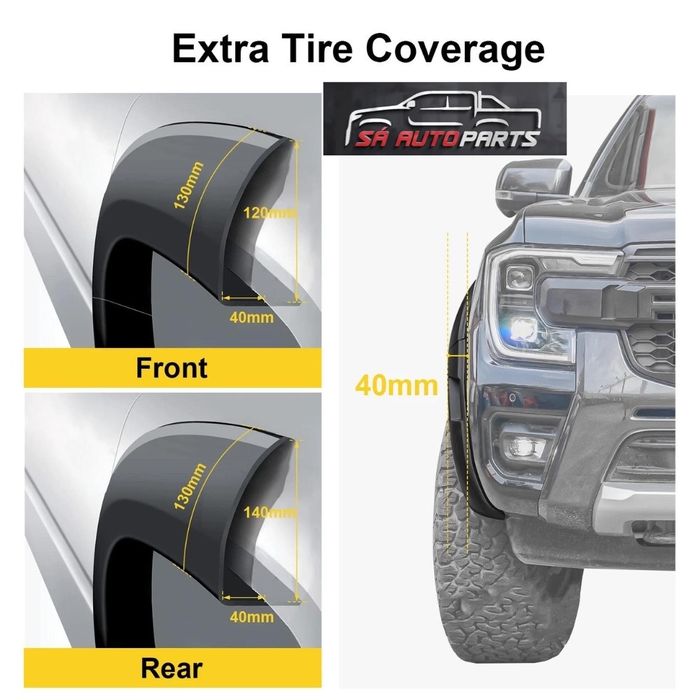 ABAS DO GUARDA LAMAS FORD RANGER 2022