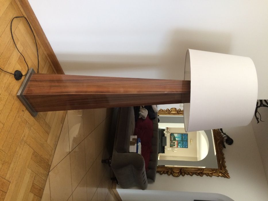 Designerska lampa stojąca efektowna glamour nowoczesna