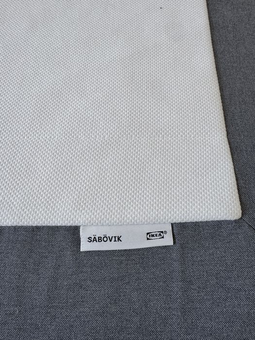 SÄBÖVIK Divan bed, firm/Vissle grey, 140x200 cm,+ colchão e capa