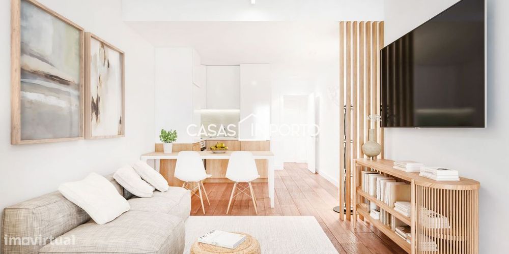Apartamento T1 no Centro Histórico, junto à Estação de S. Bento