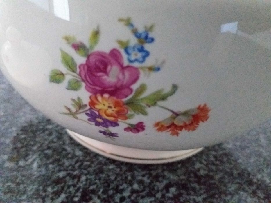 Bule de Chá branco com flores425652135867852805