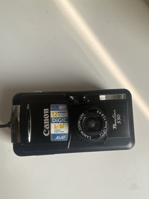 Canon PowerShot S50 – aparat cyfrowy – stan jak na zdjęciach