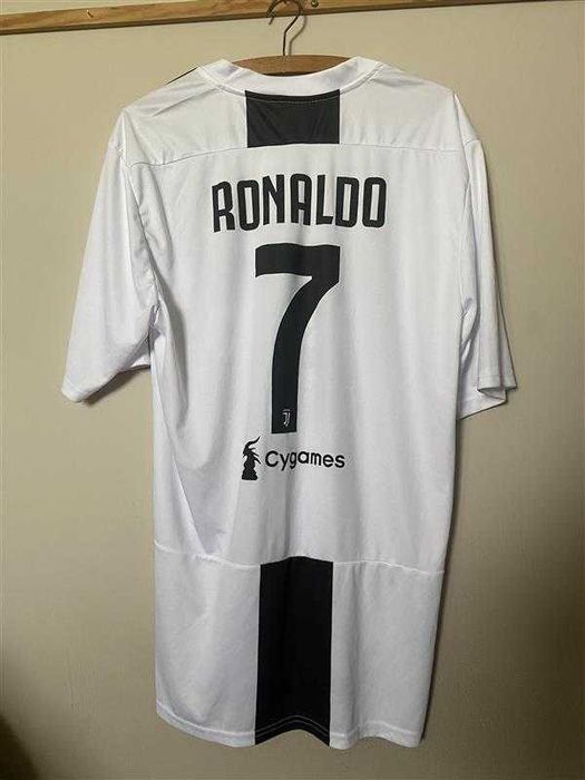 JUVENTUS TURYN F.C. nr 7 RONALDO - 2018- 2019 - XL - adidas - UNIKAT