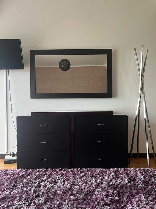 Quarto de Cama - Castanho e Preto