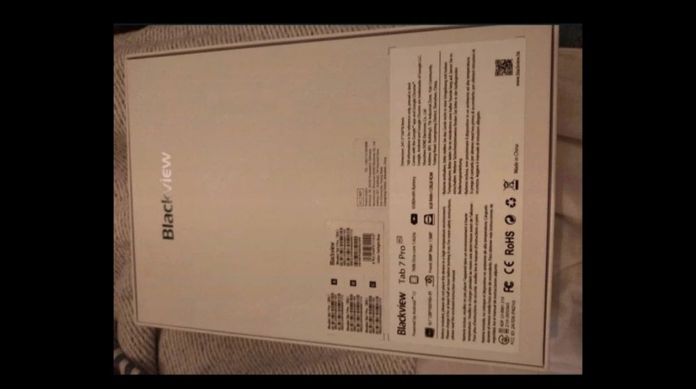 Tablet Blackview tab 7 pro na garantia