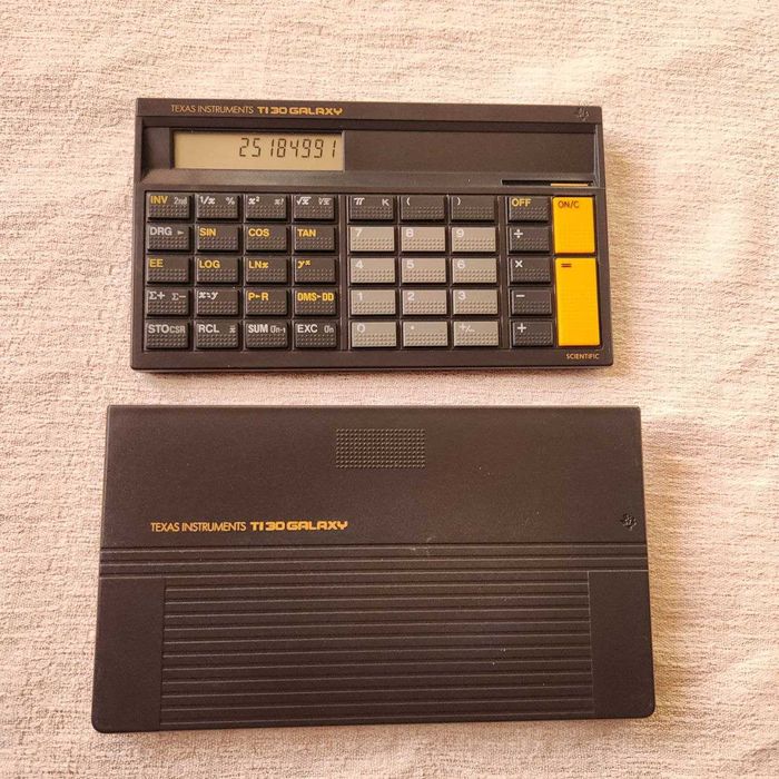 Инженерный научный калькулятор TEXAS INSTRUMENTS TI-68 TI-30 GALAXY