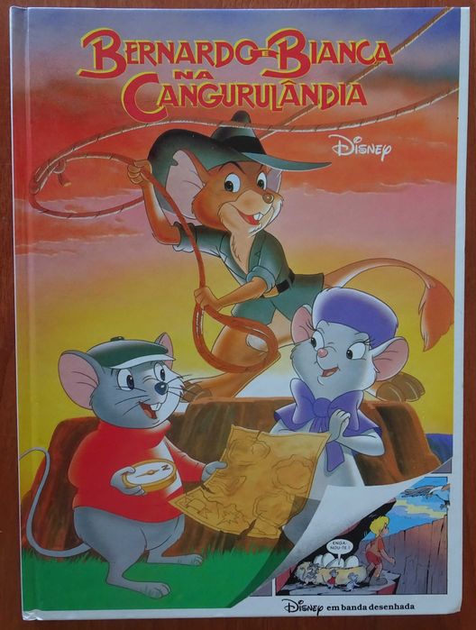 Bernardo e Bianca na Cangurulândia em Banda Desenhada