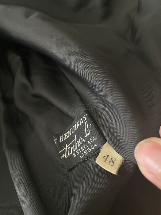 Casaco de pele, pelo comprido