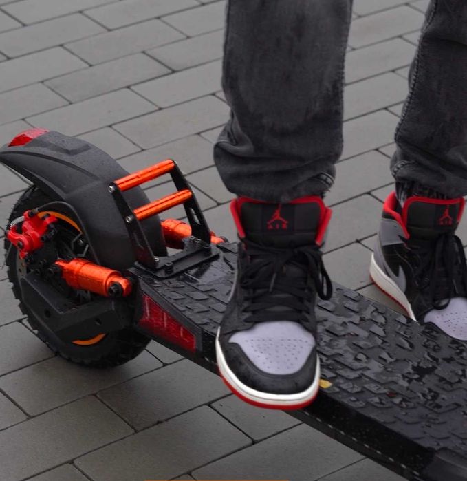 Електросамокати Boost Scooter 002 (2400W,20Ah) Швидкість 65 км/год, Двумоторный Электросамокат