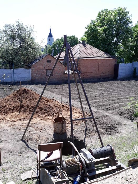 Чистка колодязів,копка зливних ям .септиків.переливів,ж,б кильця