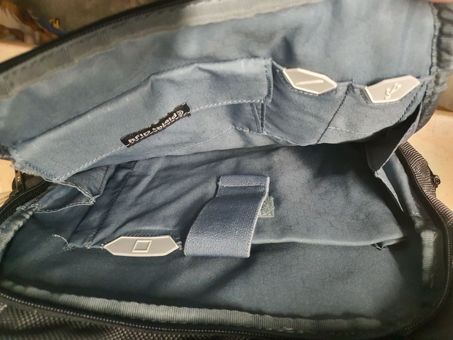 Plecak Samsonite szaro srebrny