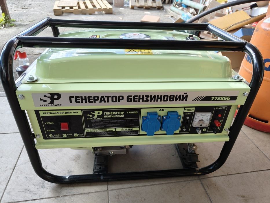 Генератор sp7728gg 2.8квт, газбензин