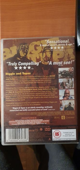 DVD Tupac e Biggie Smalls431065199532451841
