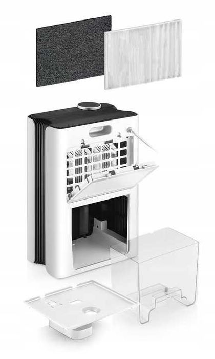 Osuszacz POWIETRZA 2,5L pochłaniacz wilgoci 2 filtry WIFI aplikacja