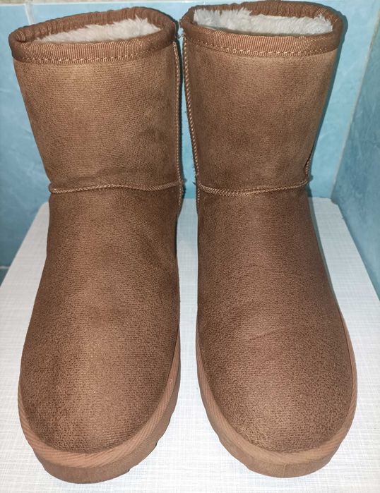 Сапоги с мехом Classic (размер 40, стелька 25.5 см) UGG сапожки