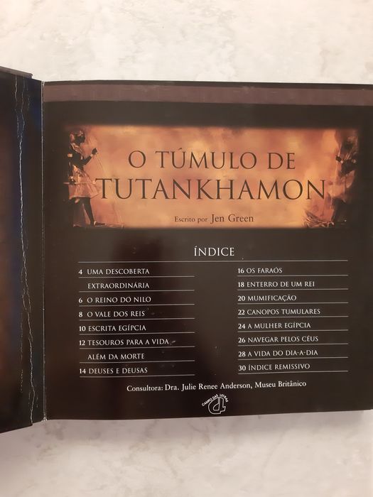 O túmulo de tutankhamon