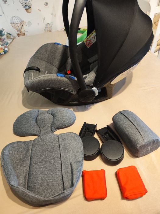 Fotelik avionaut Pixel 0-13 kg + wkładka niemowlaka bez bazy adapterów