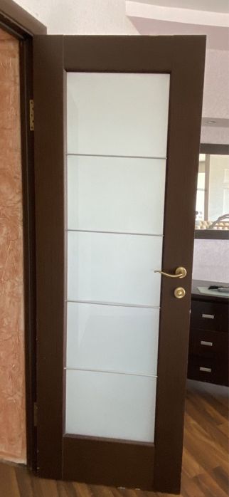 Продам міжкімнатні двері, 2 шт (двостулкові), б/у