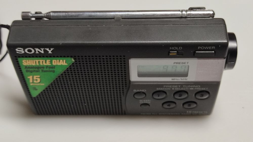 Sony ICF-M260 rádio de bolso transistor