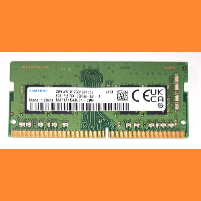Планка пам'яті 8Gb PC-4 3200 So-dimm Samsung