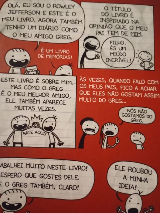 Livro o Diário de Rowley