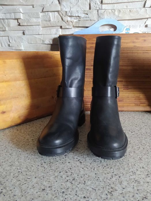 Buty kozaki damskie  skóra Aquatalia r.37
